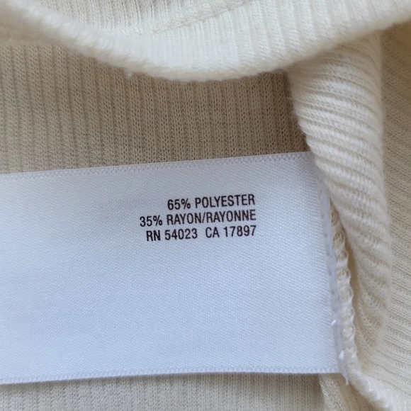 2011 NWOT Lightweight Ribbed Halter Tank Top Small Cream | Old Navy - Picture 10 of 14